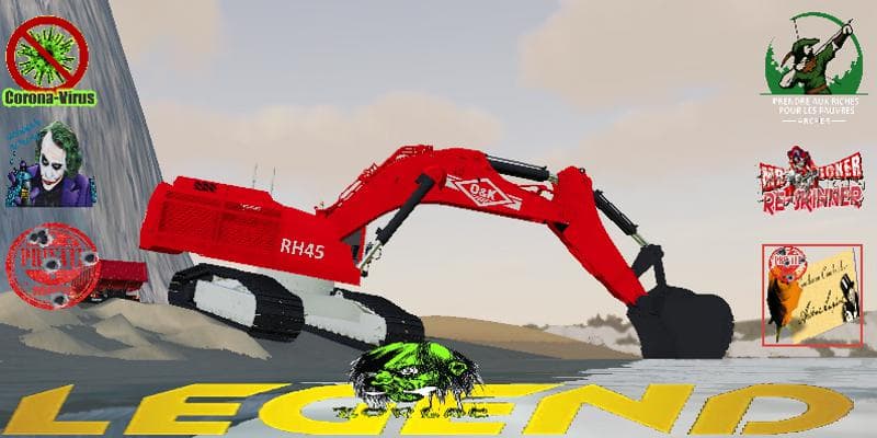 O&amp;K EXCAVATOR RH45