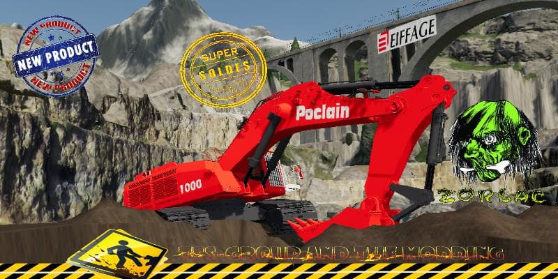 EXCAVATRICE POCLAIN 1000 2