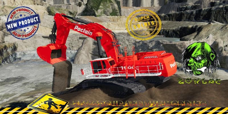 EXCAVATRICE POCLAIN 1000