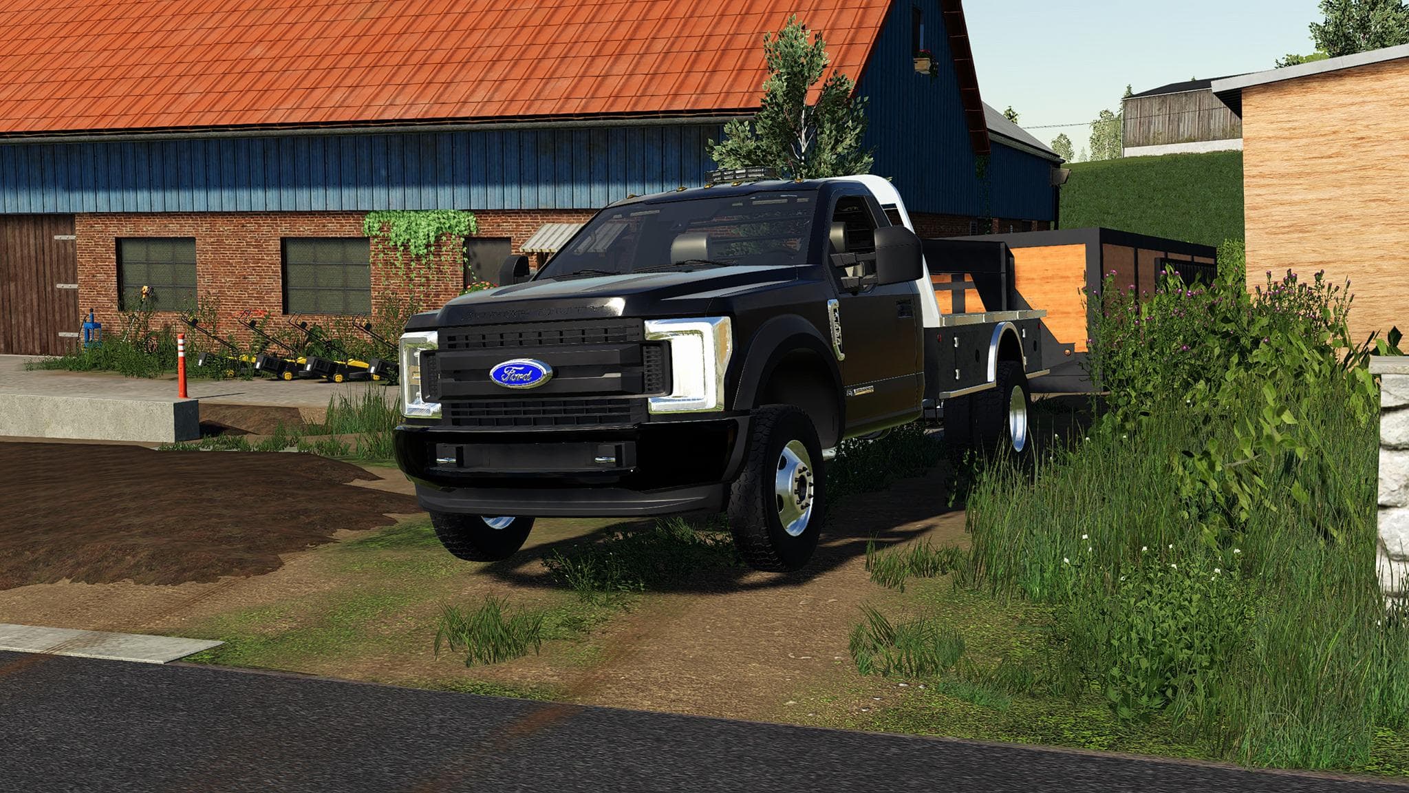 EXP19 2019 FORD F-550 FLATBED