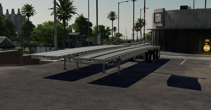 EXP19 ALUMINUM FLATBED