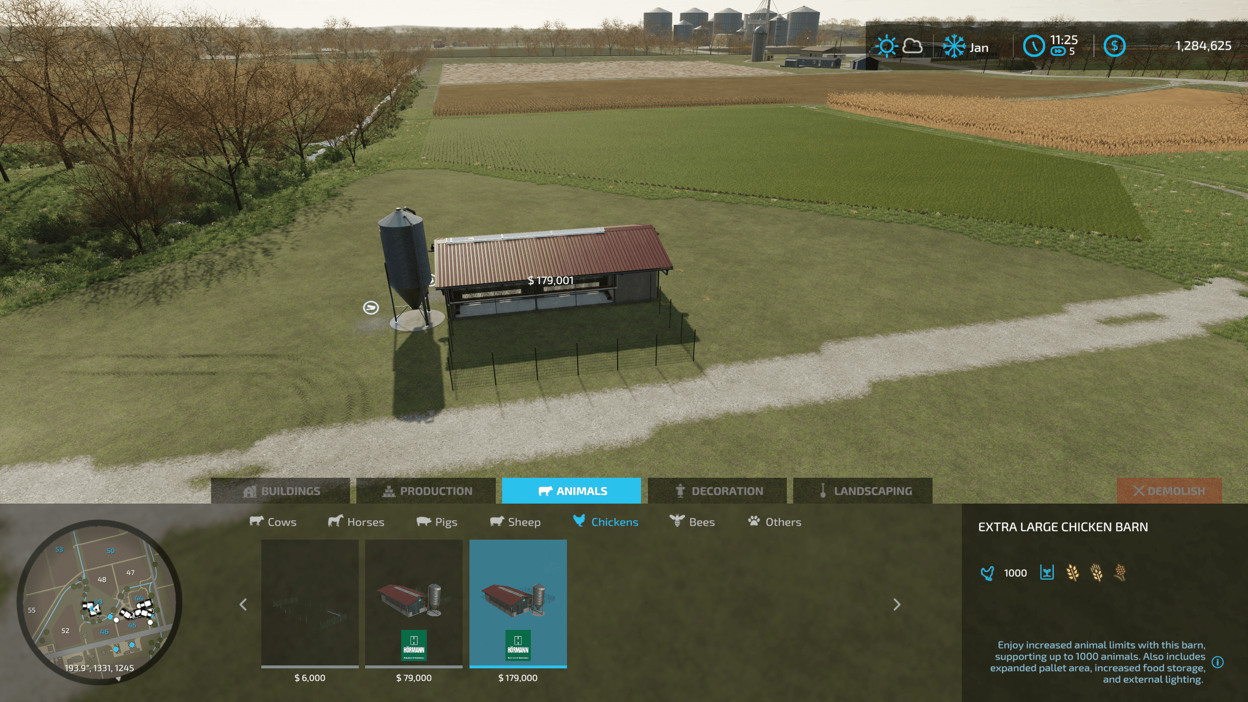 Extra Large Chicken Barn 2