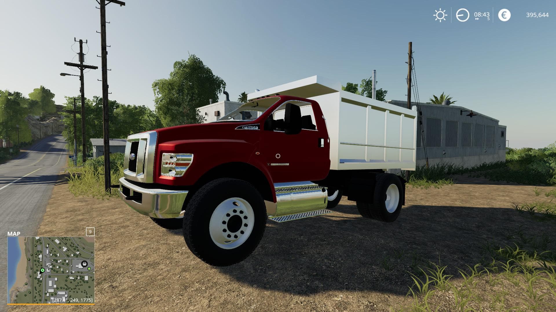 F750 DUMP TRUCK 4