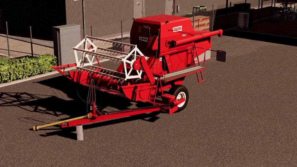 FAHR M66T TRAILED COMBINE 3