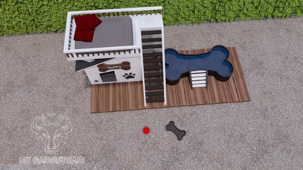 FANCY DOG HOUSE