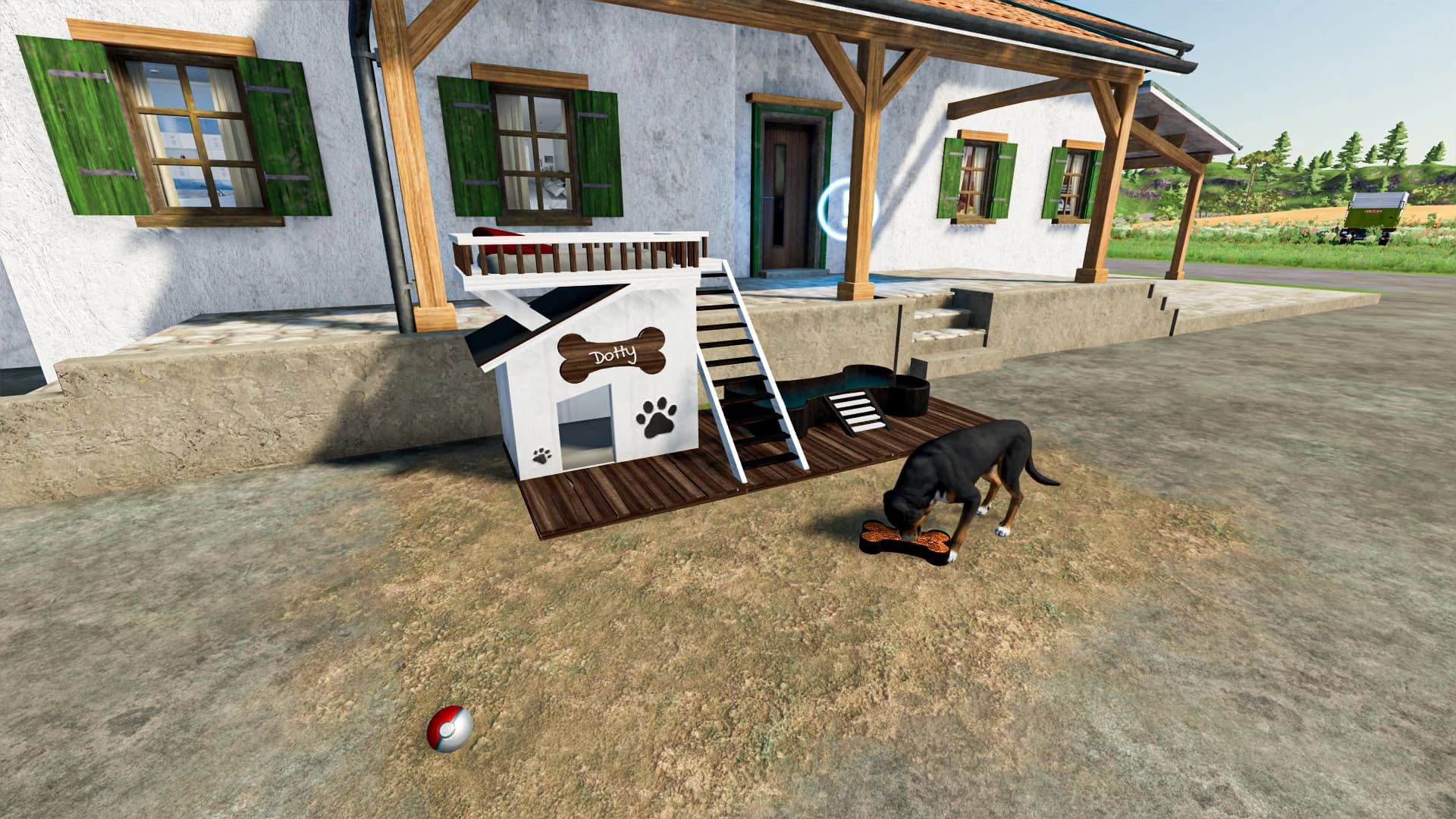 FANCY DOG HOUSE