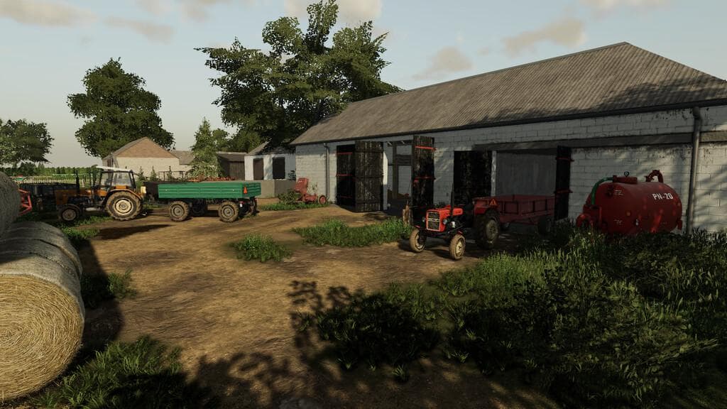 FARM BUILDING WITH COWS 2