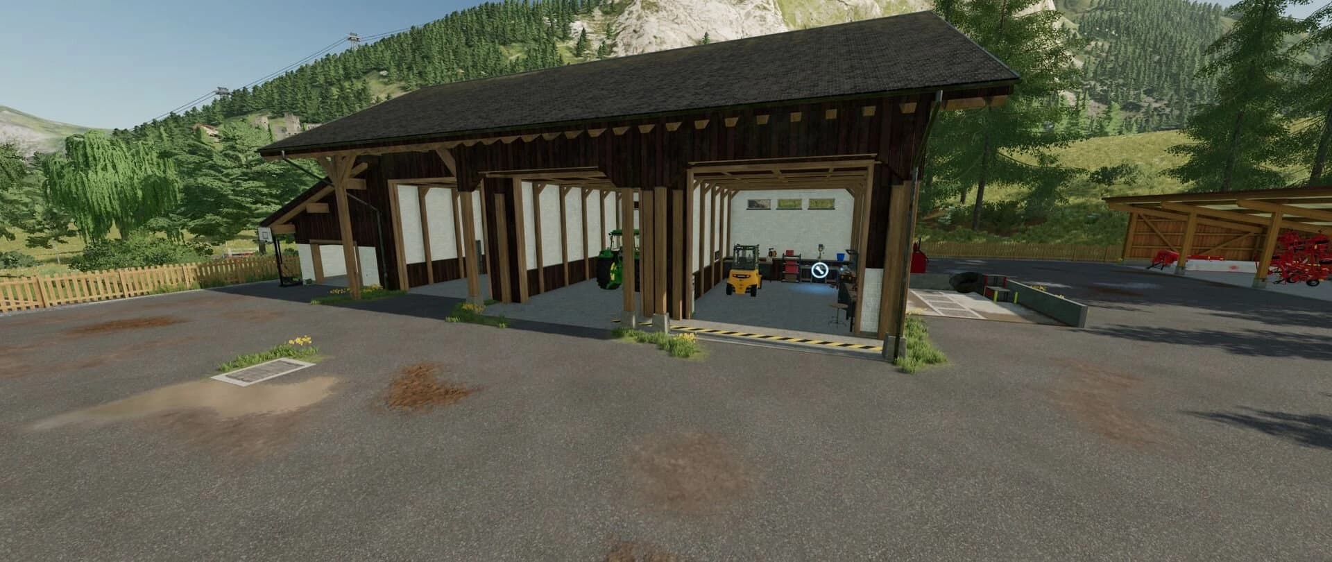 FARM GARAGE WITH WORKSHOP