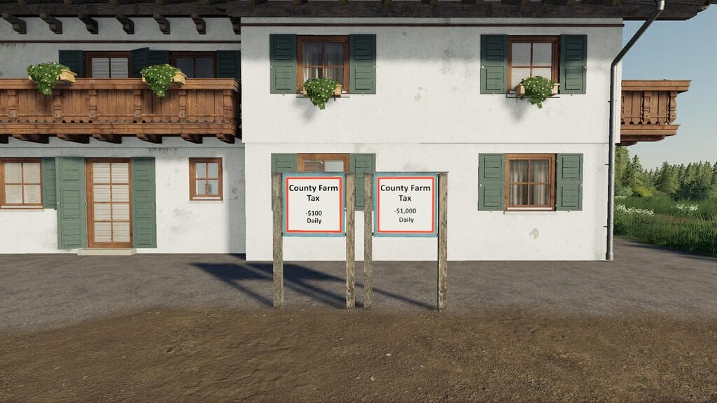 FARM TAX SIGNS 2