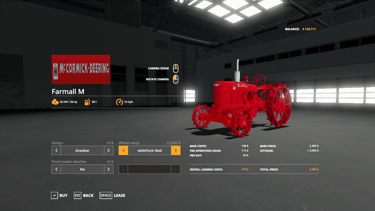 FARMALL M WARTIME/LOADER 3