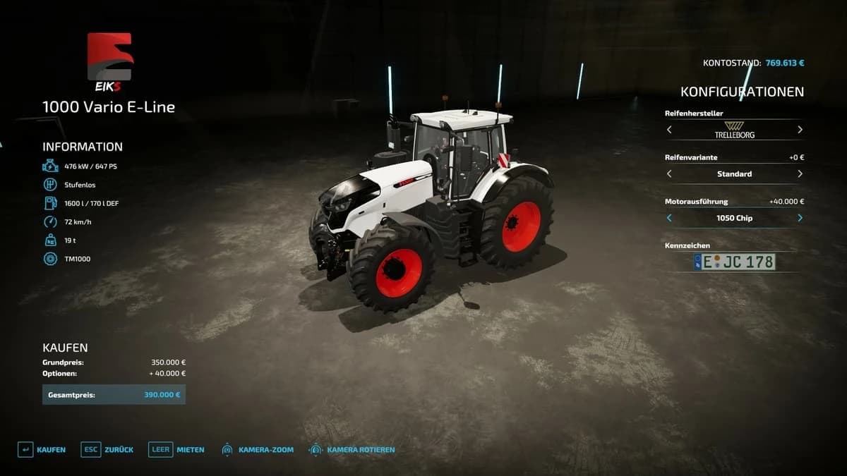 FENDT 1000 VARIO E-LINE