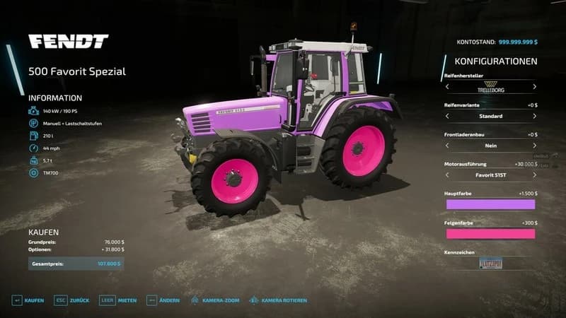 FENDT 500 SPECIAL