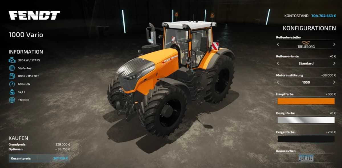 FENDT DESIGNPACK