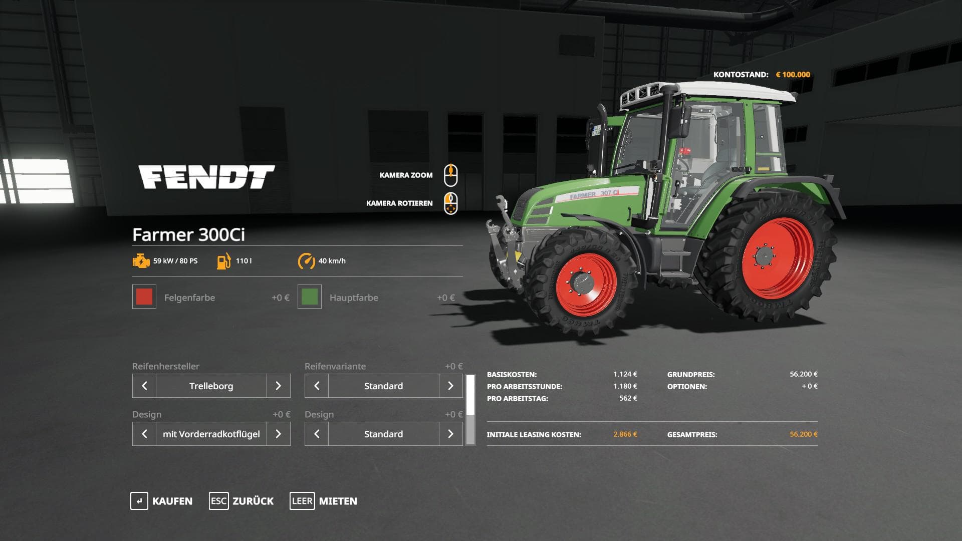 FENDT FARMER 300CI+