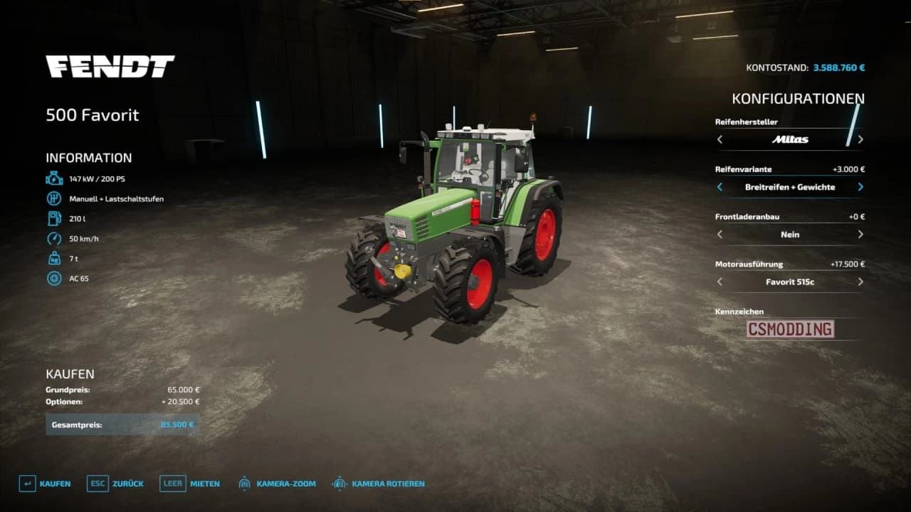 FENDT FAVORIT 500 EDITED