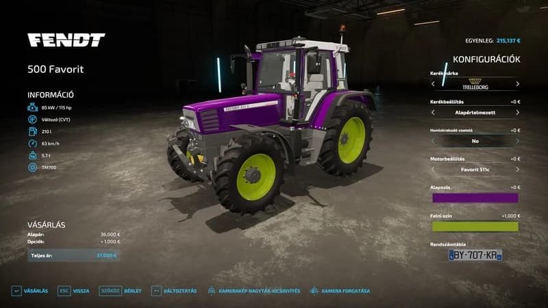 FENDT FAVORIT 500 MC 4