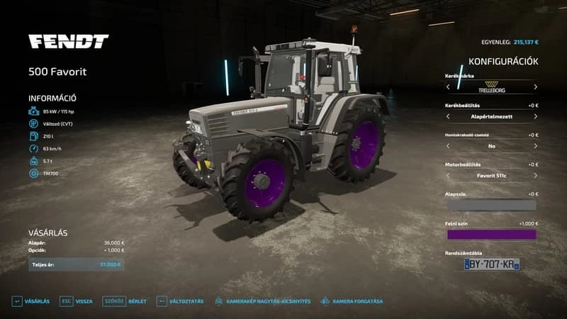 FENDT FAVORIT 500 MC 2