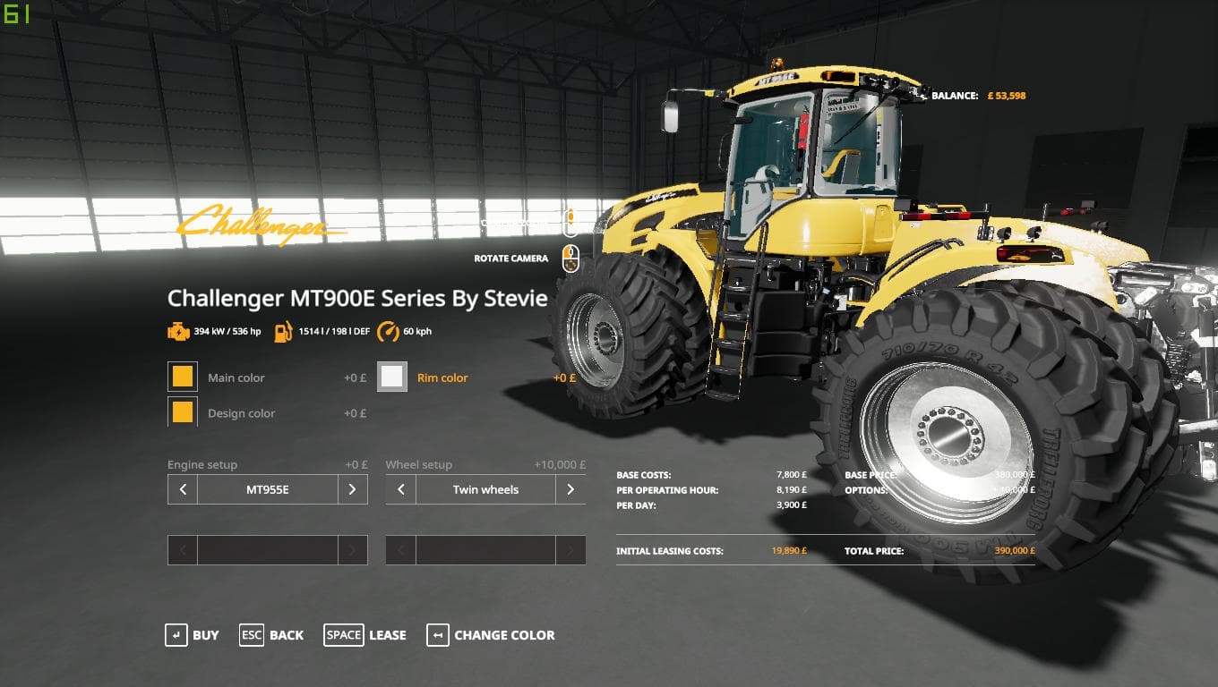 CHALLENGER/FENDT MTE900 SERIES