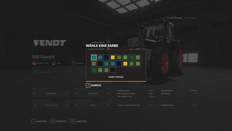 FENDT PACK 5