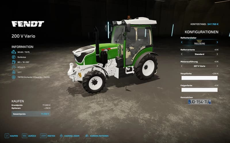 FENDT PACK 3