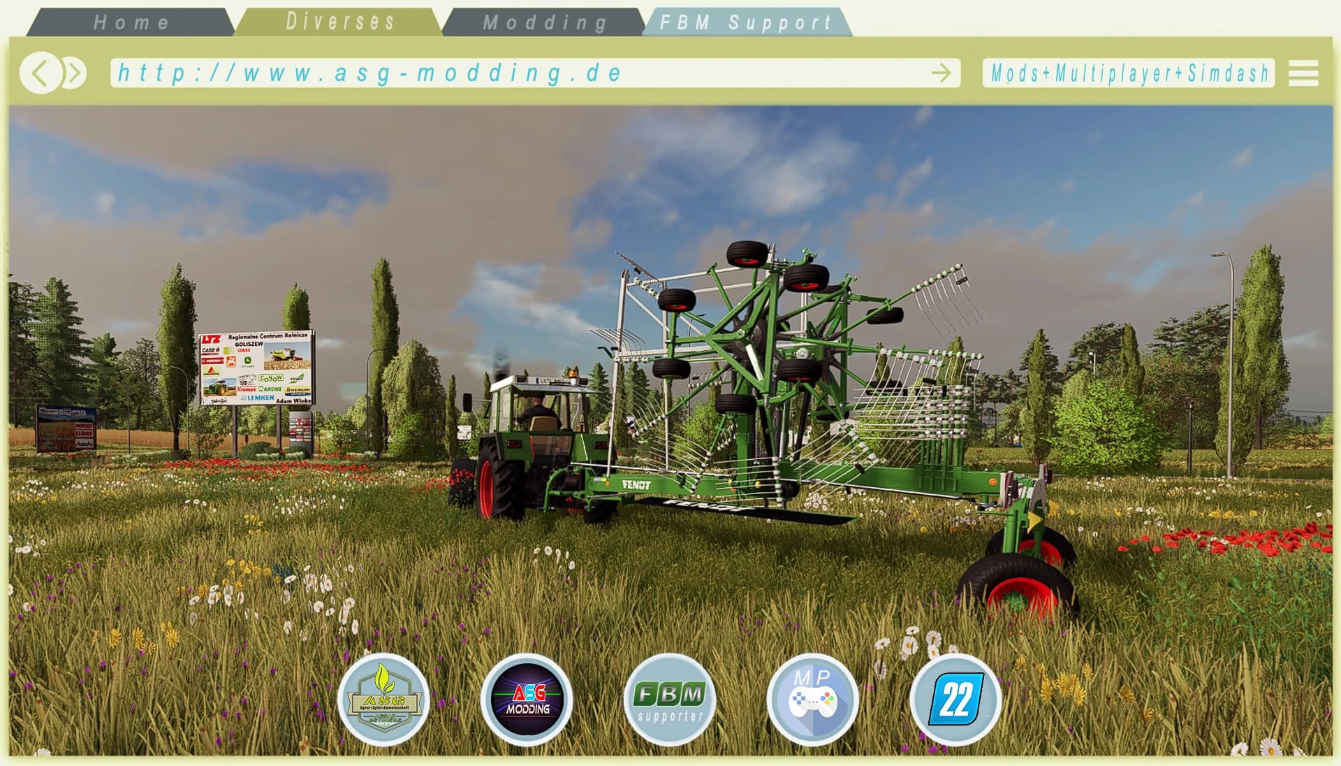 FENDT RAKE 4