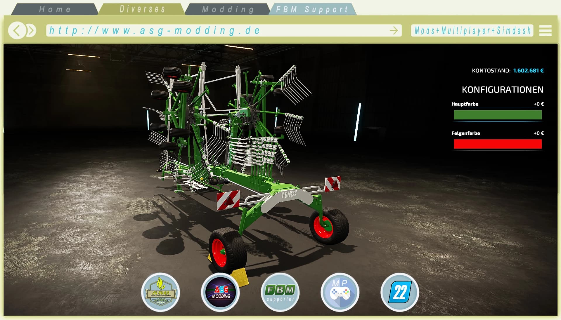 FENDT RAKE
