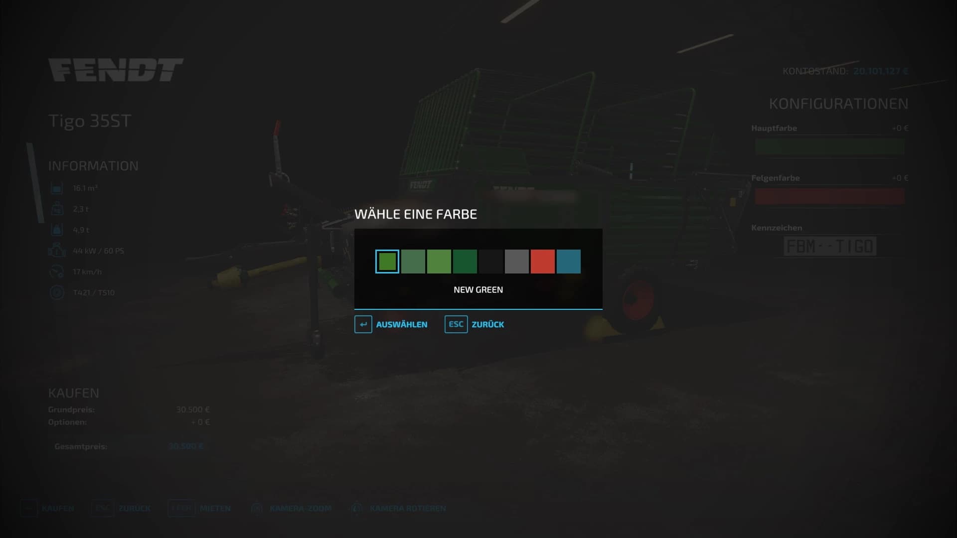 FENDT TIGO 35ST