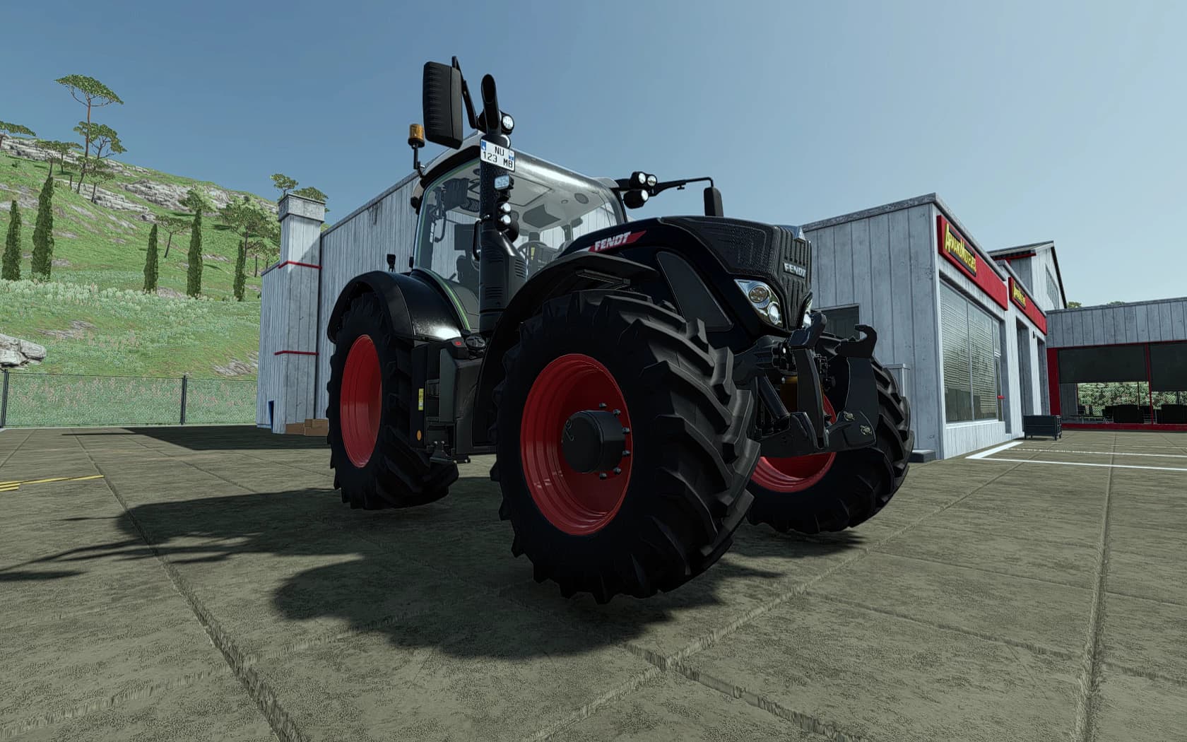 FENDT VARIO 700 BLACK BEAUTY