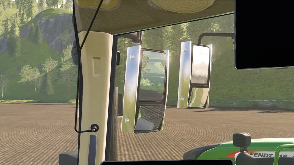 FENDT VARIO CHROME MIRRORS (PREFAB)