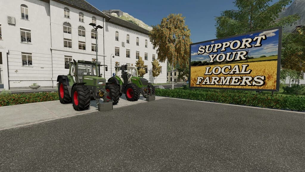 FENDT WEIGHT 870KG