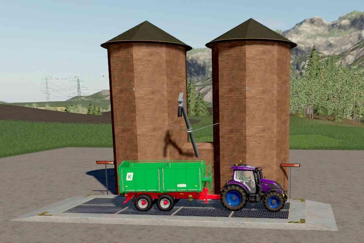 FERMENTING SILO WOOD