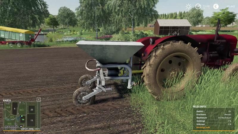 FERTILIZER SPREADER D028/4 4