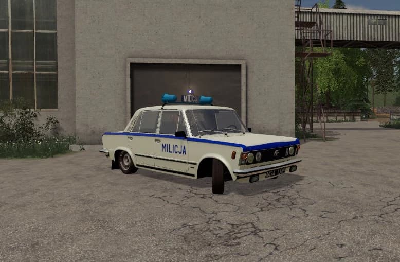 FIAT 125P MILICJA