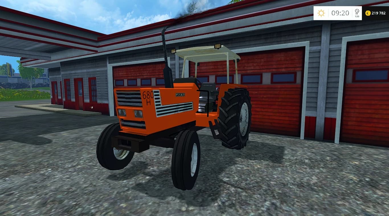 FIAT 680H 2WD NEW ORANGE