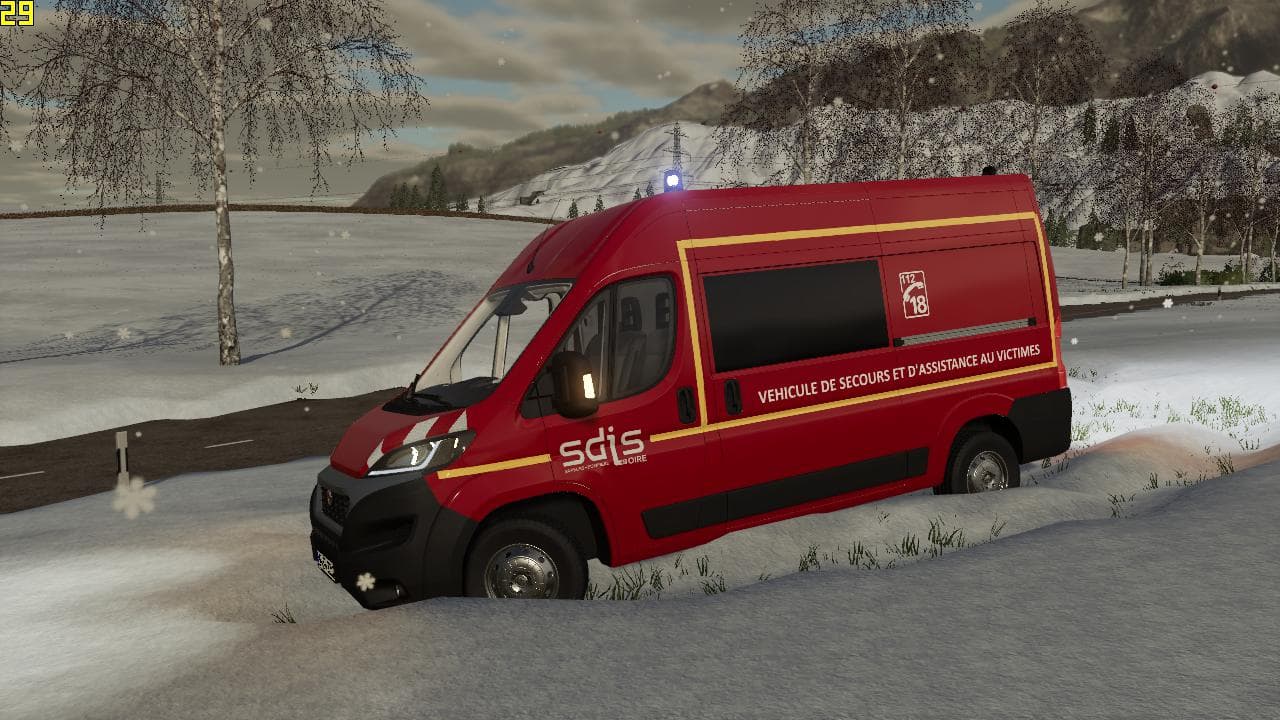 FIAT DUCATO VSAV SDIS 42
