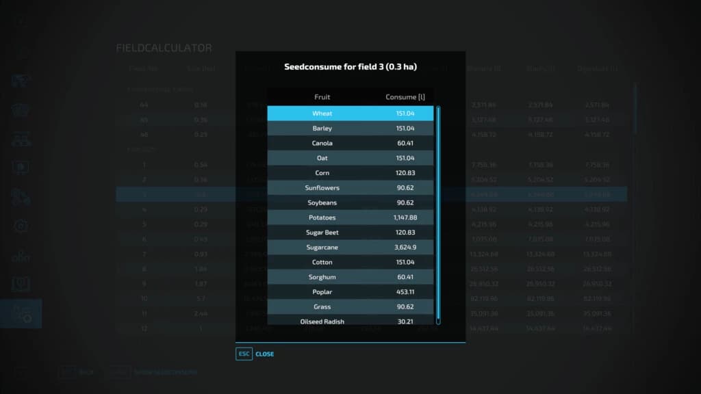 FIELD CALCULATOR 2