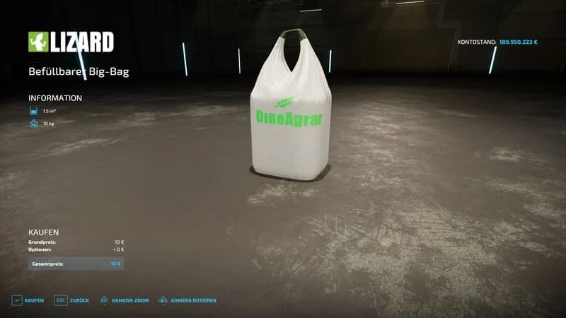 FILLABLE BIG BAG