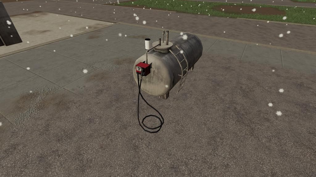 FILLABLE FUEL TANK