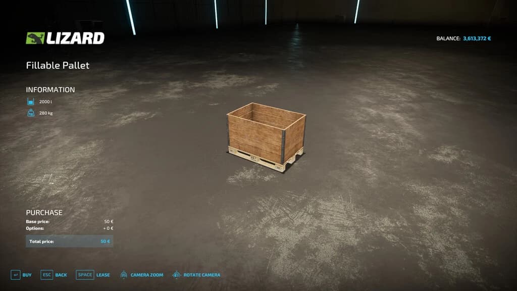 FILLABLE PALLET 2