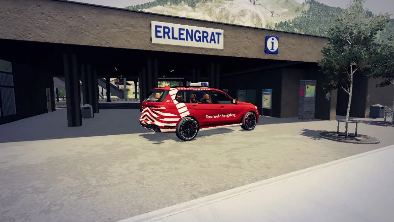 FIRE DEPARTMENT SKIN BMW X7 (2019) BETA 2