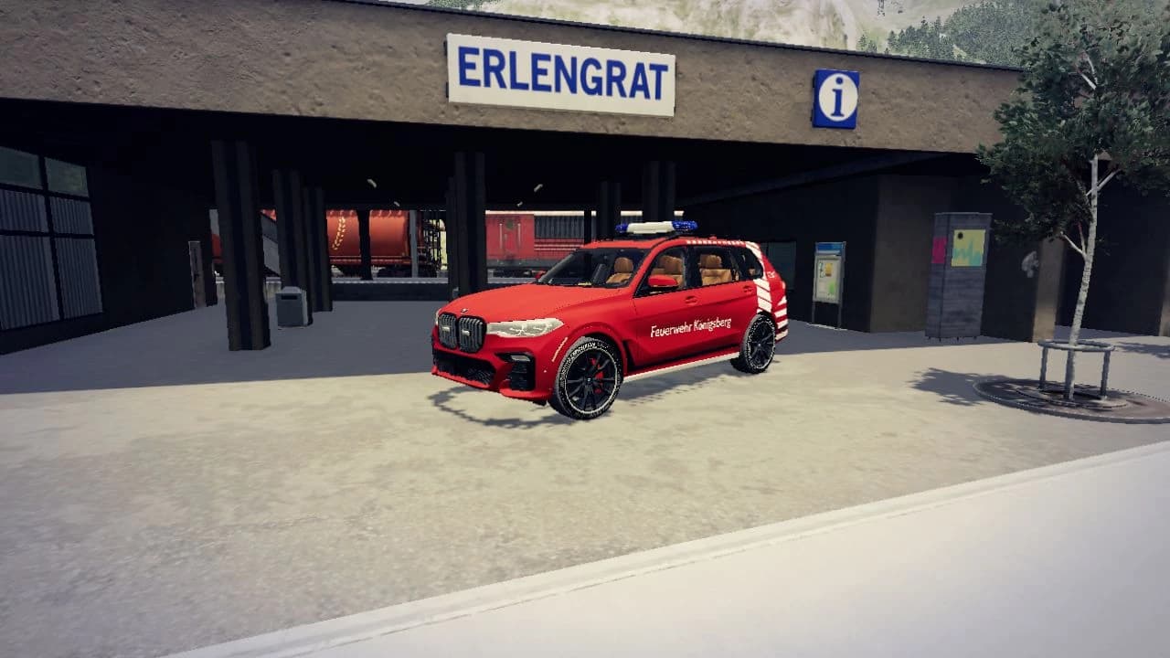 FIRE DEPARTMENT SKIN BMW X7 (2019) BETA