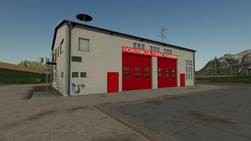 FIRE STATION PLACEABLE 4