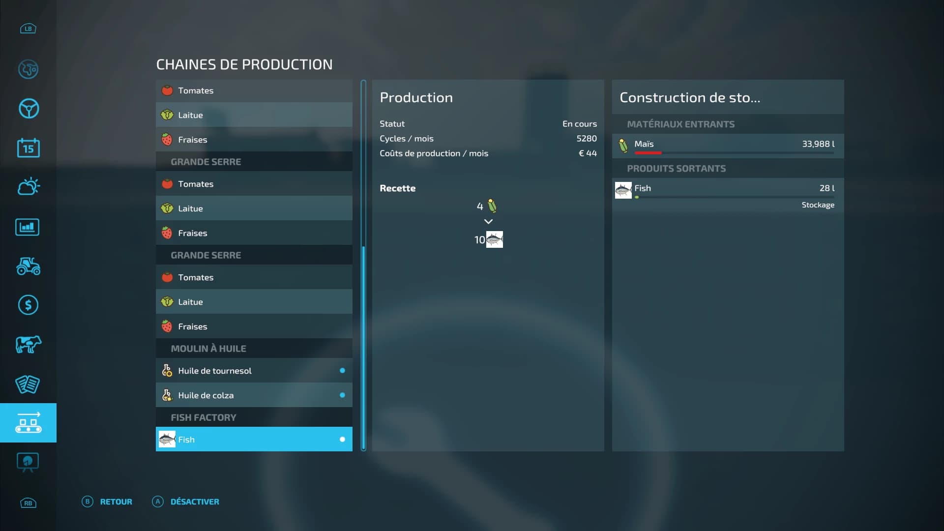 FISH PRODUCTION