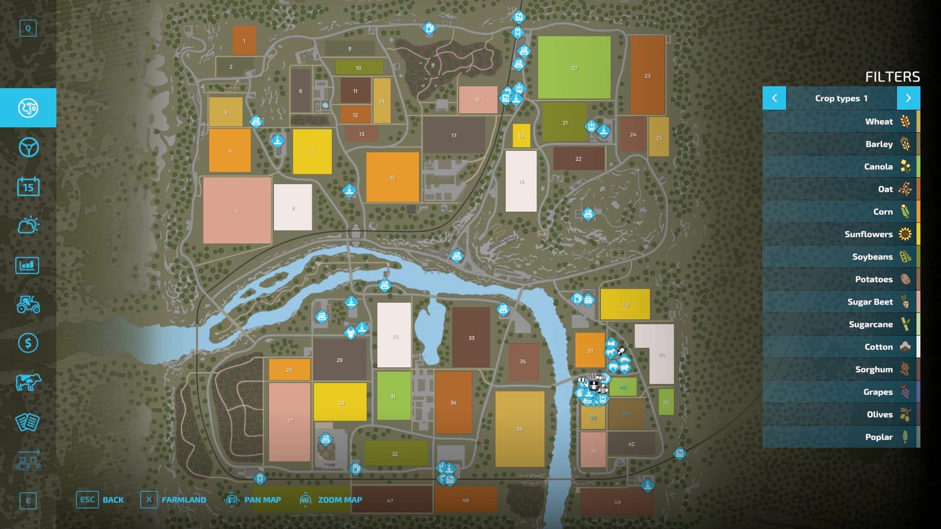 FLEUR DE LYS MAP 4
