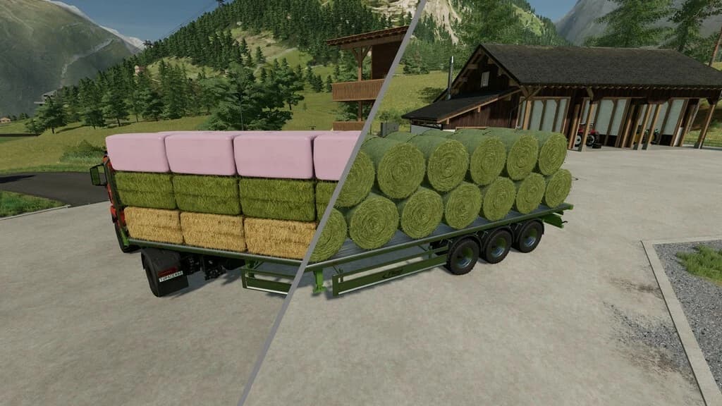 FLIEGL FLATBED SEMITRAILER 2