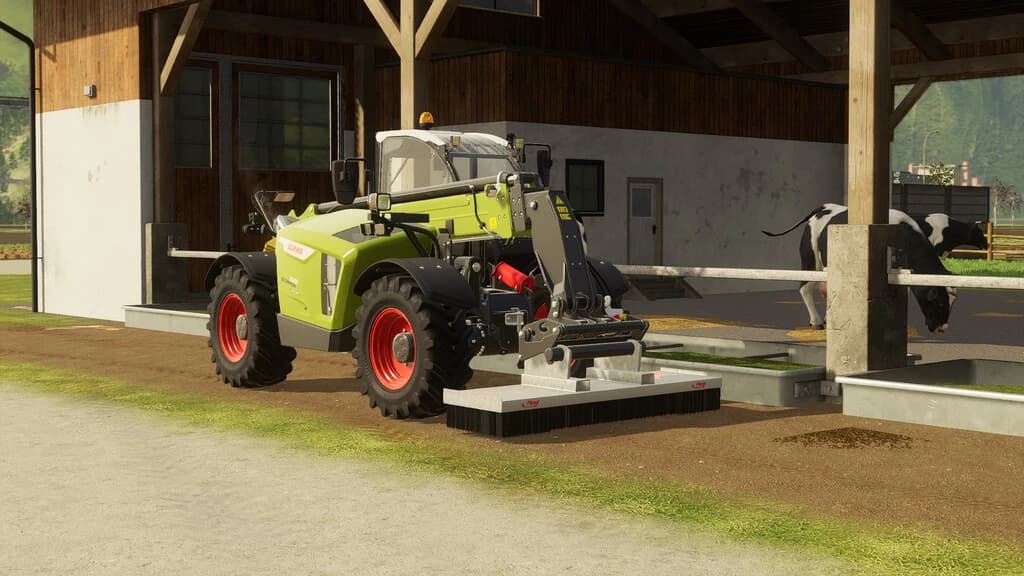 FLIEGL PALLET FORK AND BRUSH 5