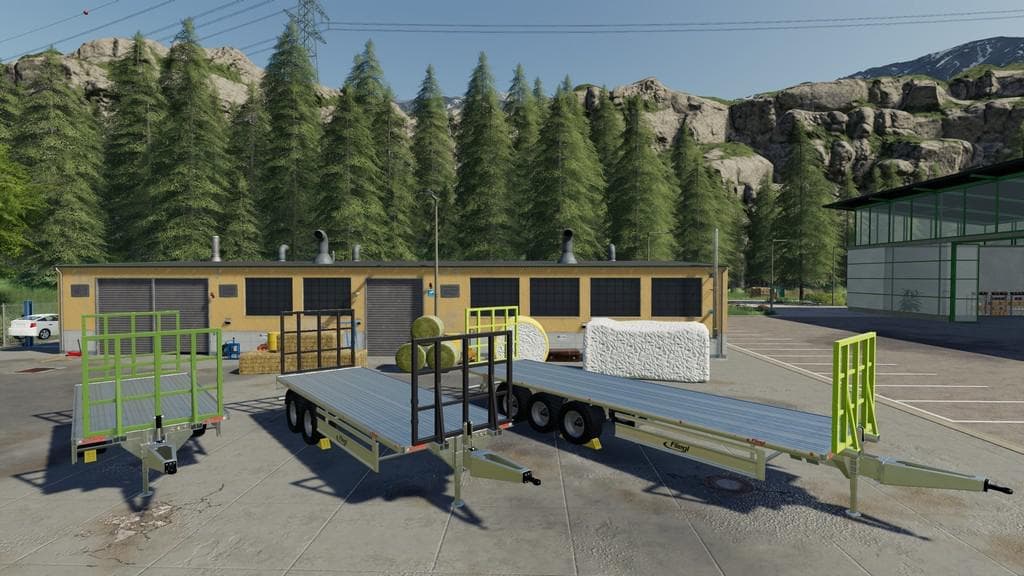 FLIEGL TPW BALE TRAILER SET 5