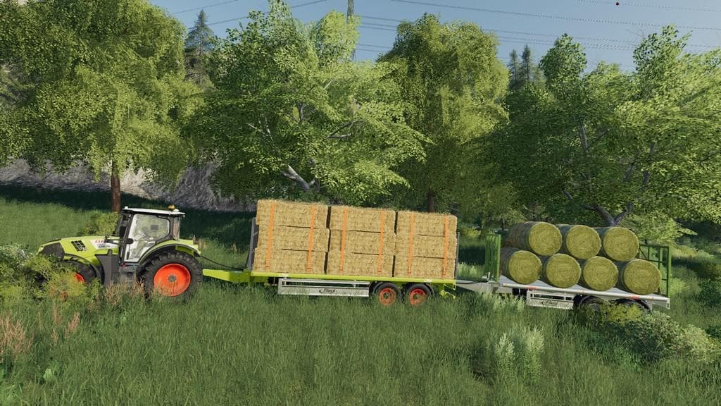 FLIEGL TPW BALE TRAILER SET 4