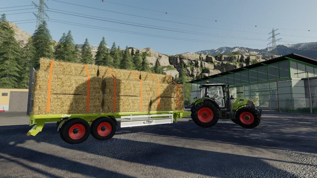 FLIEGL TPW BALE TRAILER SET