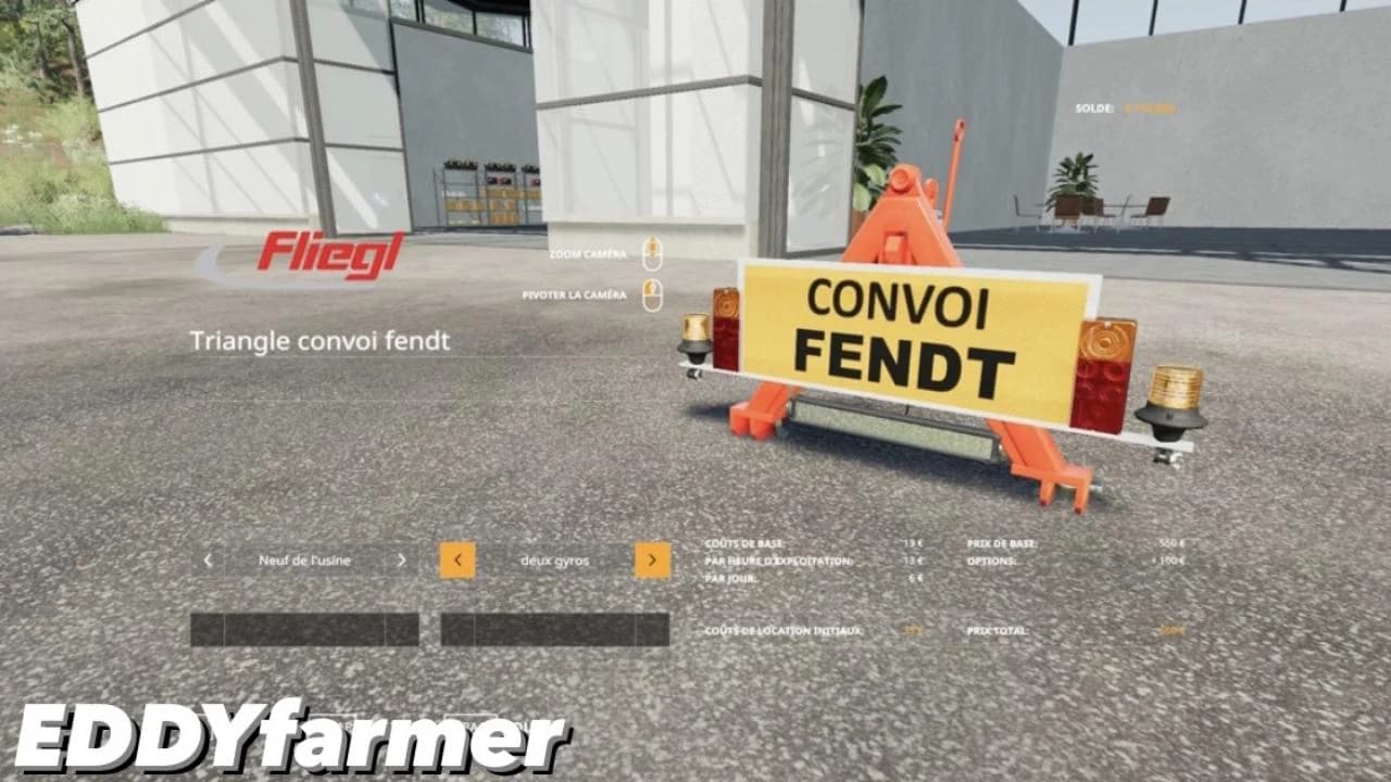 FLIEGL TRIANGLE CONVOY FENDT